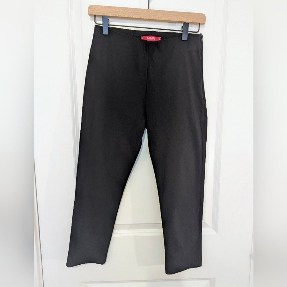 Mango Heritage Black Capri Pedal Pushers - Size S